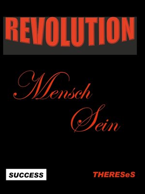 cover image of Revolution Mensch Sein